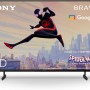 Sony BRAVIA,KD-43X80L,LED,4K HDR,Google TV,ECO PACK,BRAVIA CORE,Flush Surface Design,Nero - 43 Inch
