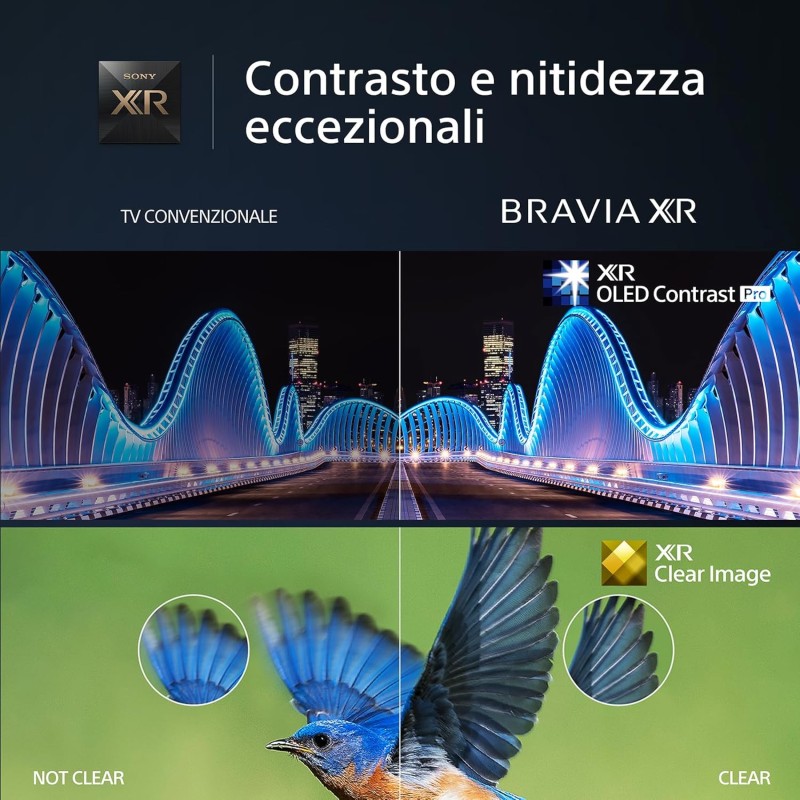 Sony BRAVIA XR | XR-55A80L | OLED | 4K HDR | Google TV | ECO PACK | BRAVIA CORE | Perfect for PlayStation5 | Metal Flush Surface Design - 55 Inch Sony BRAVIA XR | XR-55A80L | OLED | 4K HDR | Google TV | ECO PACK | BRAVIA CORE | Perfect for PlayStation5 | Metal Flush Surface Design - 55 Inch