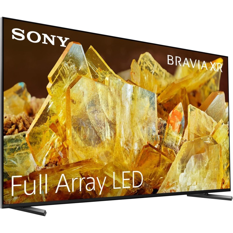Sony BRAVIA XR, XR-55X90L, Full Array LED, 4K HDR, Google TV, ECO PACK, BRAVIA CORE, Ottimo per PlayStation 5, Aluminium Seamless Edge Design, Grigio Scuro - 55" Sony BRAVIA XR, XR-55X90L, Full Array LED, 4K HDR, Google TV, ECO PACK, BRAVIA CORE, Ottimo per PlayStation 5, Aluminium Seamless Edge Design, Grigio Scuro - 55"