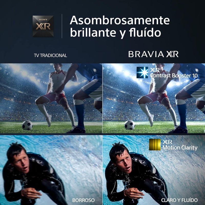 Sony BRAVIA XR, XR-55X90L, Full Array LED, 4K HDR, Google TV, ECO PACK, BRAVIA CORE, Ottimo per PlayStation 5, Aluminium Seamless Edge Design, Grigio Scuro - 55" Sony BRAVIA XR, XR-55X90L, Full Array LED, 4K HDR, Google TV, ECO PACK, BRAVIA CORE, Ottimo per PlayStation 5, Aluminium Seamless Edge Design, Grigio Scuro - 55"