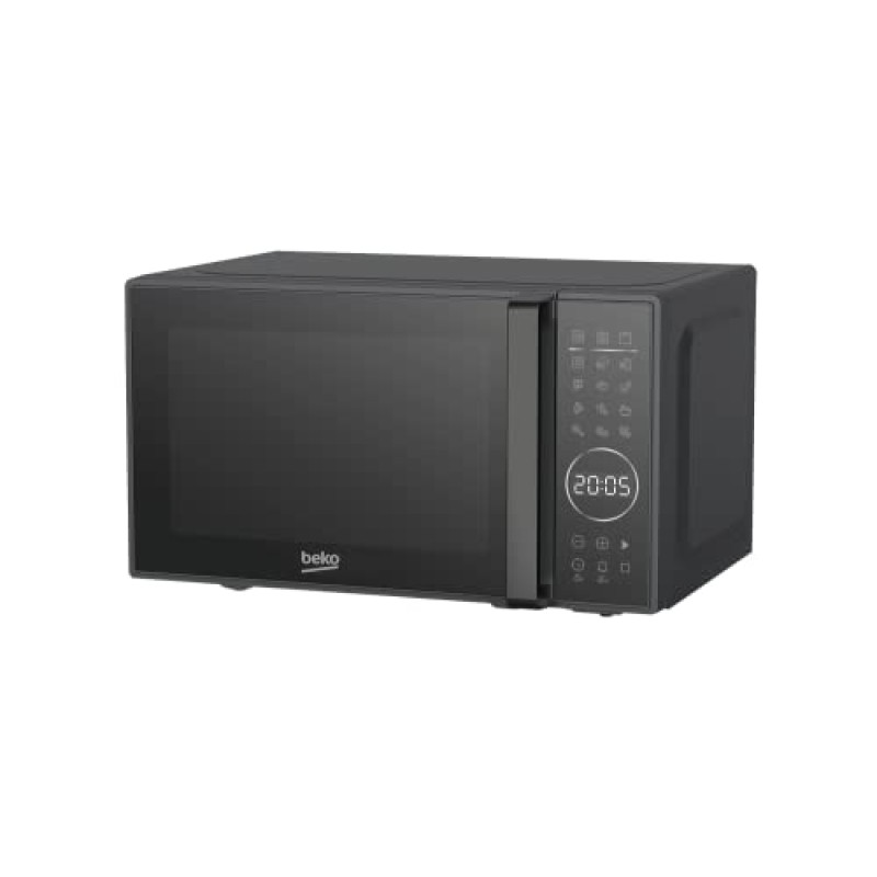 Beko - MGC20130BB - Forno a Microonde con Grill 20 Litri, 1000 W, Timer Digitale, Libera Installazione, 10 Livelli di Potenza - Nero