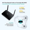 TP-Link Archer MR550 Router 4G+ Cat6 300Mbps, Wi-Fi AC1200 Dual Band, Router 4g con Sim, MicroSIM, Porta LAN/WAN Gigabit, MU-MIMO, Senza Configurazione, Tecnologia TP-Link OneMesh