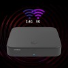 STRONG - Streaming Box Android TV + DVB-T 4K UHD - SRT420 - Chromecast integrato - Compatibile con Google Voice Assistant - Dolby Audio e Dolby Vision - Facile da installare - Nero