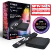 STRONG - Streaming Box Android TV + DVB-T 4K UHD - SRT420 - Chromecast integrato - Compatibile con Google Voice Assistant - Dolby Audio e Dolby Vision - Facile da installare - Nero