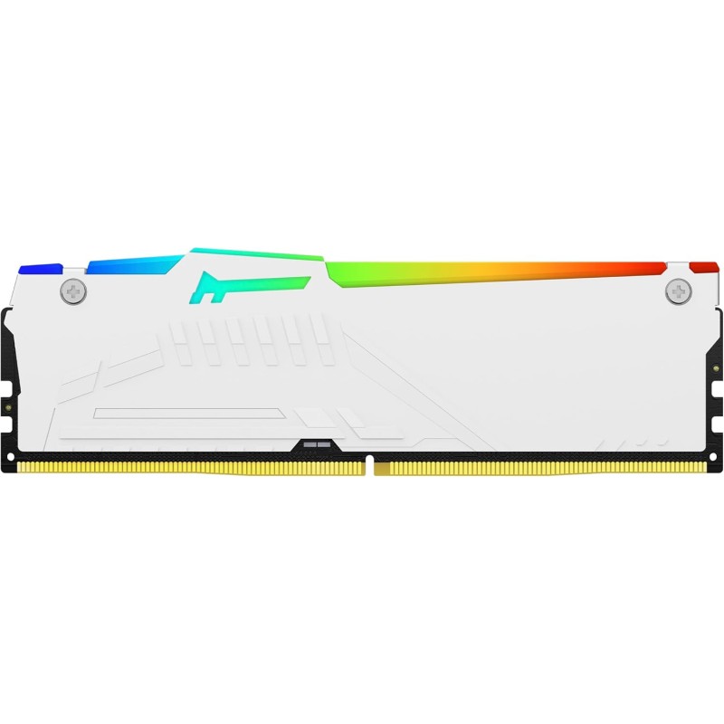 Kingston FURY Beast Bianco RGB EXPO 64GB 6000MT/s DDR5 CL36 DIMM Memoria Gaming per Computer Fissi Kit da 2 - KF560C36BWEAK2-64 - 64GB Bianco