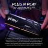 Kingston FURY Beast Bianco RGB XMP 32GB 5600MT/s DDR5 CL40 DIMM Memoria Gaming per Computer Fissi Single Module - KF556C40BWA-32 - 32GB Bianco