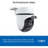 Tapo C510W Telecamera WiFi da esterno 2K 3MP, visione a 360°, visione notturna a colori, telecamera di sorveglianza IP, sensore di movimento, impermeabile IP65, audio bidirezionale, Alexa Tapo C510W Telecamera WiFi da esterno 2K 3MP, visione a 360°, visione notturna a colori, telecamera di sorveglianza IP, sensore di movimento, impermeabile IP65, audio bidirezionale, Alexa