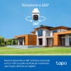 Tapo C510W Telecamera WiFi da esterno 2K 3MP, visione a 360°, visione notturna a colori, telecamera di sorveglianza IP, sensore di movimento, impermeabile IP65, audio bidirezionale, Alexa Tapo C510W Telecamera WiFi da esterno 2K 3MP, visione a 360°, visione notturna a colori, telecamera di sorveglianza IP, sensore di movimento, impermeabile IP65, audio bidirezionale, Alexa