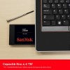 SanDisk Ultra 3D 4TB SSD Interno, SATA 2.5", ultra veloce fino a 560 MB/s, SATA III 6GB/s, 3D NAND Technologia, Tecnologia nCache 2.0, Resistente agli urti - 4TB