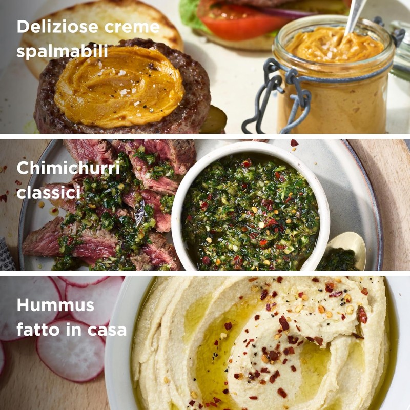 Kenwood EasyChop+ CHP62.400SI, Tritatutto con Sistema di Lame Quad Blade in Acciaio Inox, Sistema di Controllo, Tritaghiaccio, Ciotola in Vetro da 600ml, Lavabile in Lavastoviglie, 500W, Silver Kenwood EasyChop+ CHP62.400SI, Tritatutto con Sistema di Lame Quad Blade in Acciaio Inox, Sistema di Controllo, Tritaghiaccio, Ciotola in Vetro da 600ml, Lavabile in Lavastoviglie, 500W, Silver