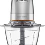 Kenwood EasyChop+ CHP62.400SI, Tritatutto con Sistema di Lame Quad Blade in Acciaio Inox, Sistema di Controllo, Tritaghiaccio, Ciotola in Vetro da 600ml, Lavabile in Lavastoviglie, 500W, Silver