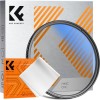 K&F CONCEPT Nano-Klear Filtro Polarizzatore Circolare CPL in Vetro Ottico con Nano-Rivestimento per Obiettivi 72mm + Un Panno di Pulizia - 72mm