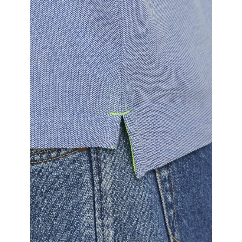 JACK & JONES Polo Plain Shirt Collar Polo - XS Blu (Bright Cobalt Detail:neon) JACK & JONES Polo Plain Shirt Collar Polo - XS Blu (Bright Cobalt Detail:neon)