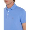 Tommy Hilfiger Uomo Maglietta Polo Maniche Corte 1985 Slim Fit - S Blu (Blue Spell) Tommy Hilfiger Uomo Maglietta Polo Maniche Corte 1985 Slim Fit - S Blu (Blue Spell)