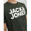 JACK & JONES Jjecorp Logo Tee SS O-Neck Noos T-Shirt Uomo - XS Verde (Mountain View Fit: Slim/Large Print) JACK & JONES Jjecorp Logo Tee SS O-Neck Noos T-Shirt Uomo - XS Verde (Mountain View Fit: Slim/Large Print)