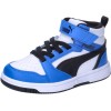 PUMA Rebound V6 Mid AC+ PS Scarpe da ginnasticaUnisex - Bambini e Ragazzi - 32 EU Puma White Puma Black Racing Blue