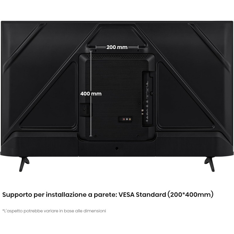 Hisense 50" UHD 4K 2023 50E63KT, Smart TV VIDAA U6, Dolby Vision, HDR 10+, Game Mode Plus, Alexa Built-in, Tuner DVB-T2/S2 HEVC 10, lativù 4K - 50 Pollici Hisense 50" UHD 4K 2023 50E63KT, Smart TV VIDAA U6, Dolby Vision, HDR 10+, Game Mode Plus, Alexa Built-in, Tuner DVB-T2/S2 HEVC 10, lativù 4K - 50 Pollici