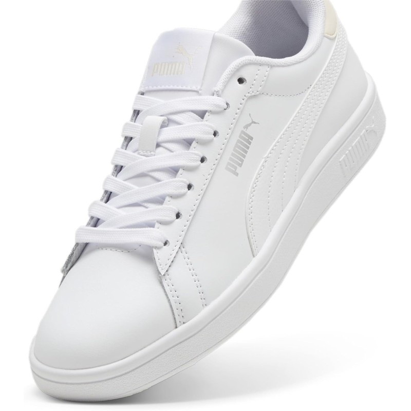Puma Smash Buck Scarpa Tennis - 36 EU Bianco Puma White Rosebay Puma Silver Puma Smash Buck Scarpa Tennis - 36 EU Bianco Puma White Rosebay Puma Silver