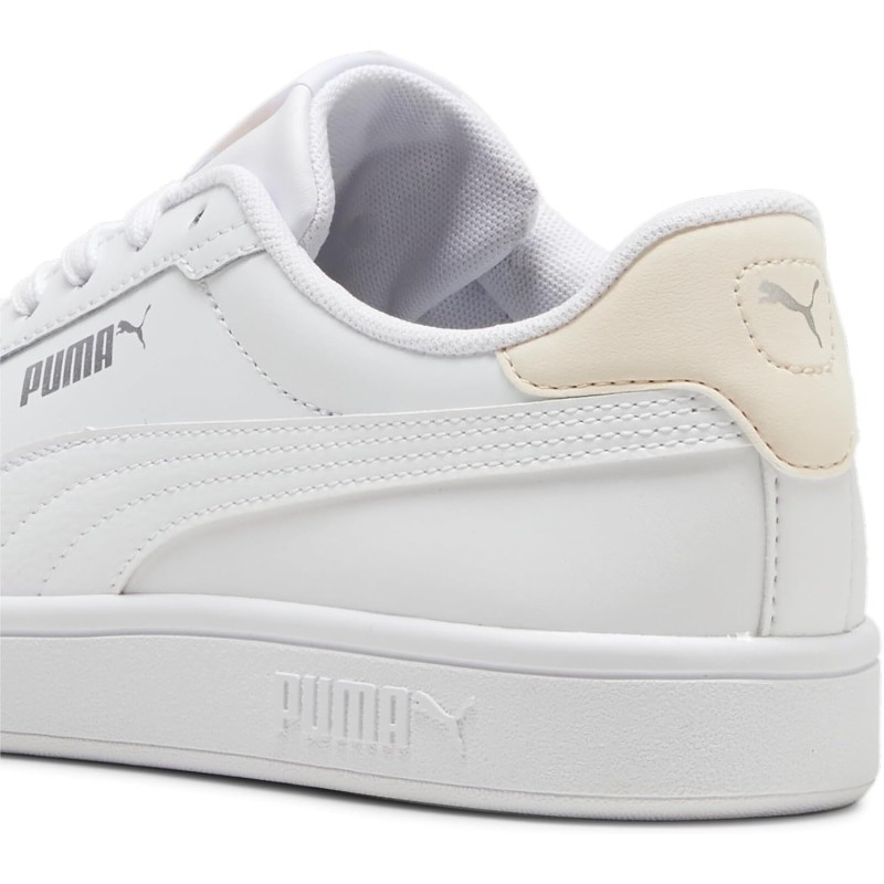 Puma Smash Buck Scarpa Tennis - 36 EU Bianco Puma White Rosebay Puma Silver Puma Smash Buck Scarpa Tennis - 36 EU Bianco Puma White Rosebay Puma Silver