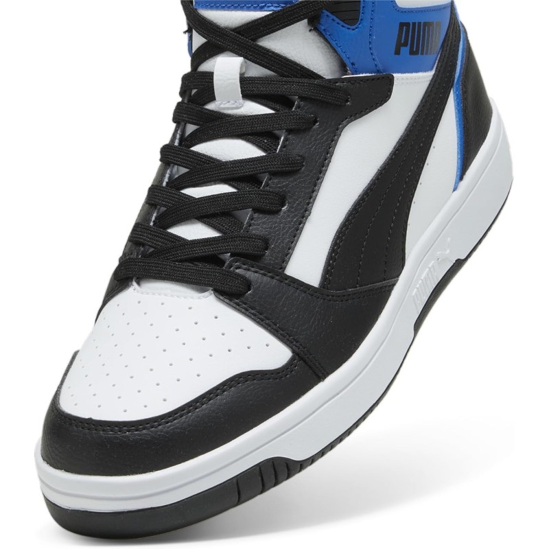 PUMA Rebound V6, Scarpe da Ginnastica Unisex-Adulto - 38 EU Black White Team Royal PUMA Rebound V6, Scarpe da Ginnastica Unisex-Adulto - 38 EU Black White Team Royal