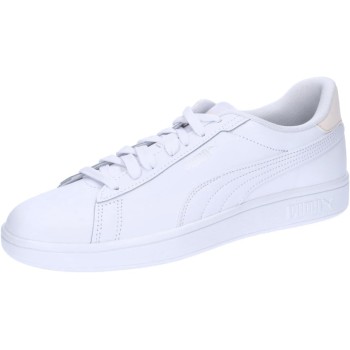 Puma Smash Buck Scarpa Tennis - 42 EU Bianco Puma White Rosebay Puma Silver