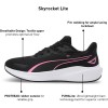 PUMA Skyrocket Lite Unisex Adult Trainers - 42 EU Puma Black Fast Pink Puma White