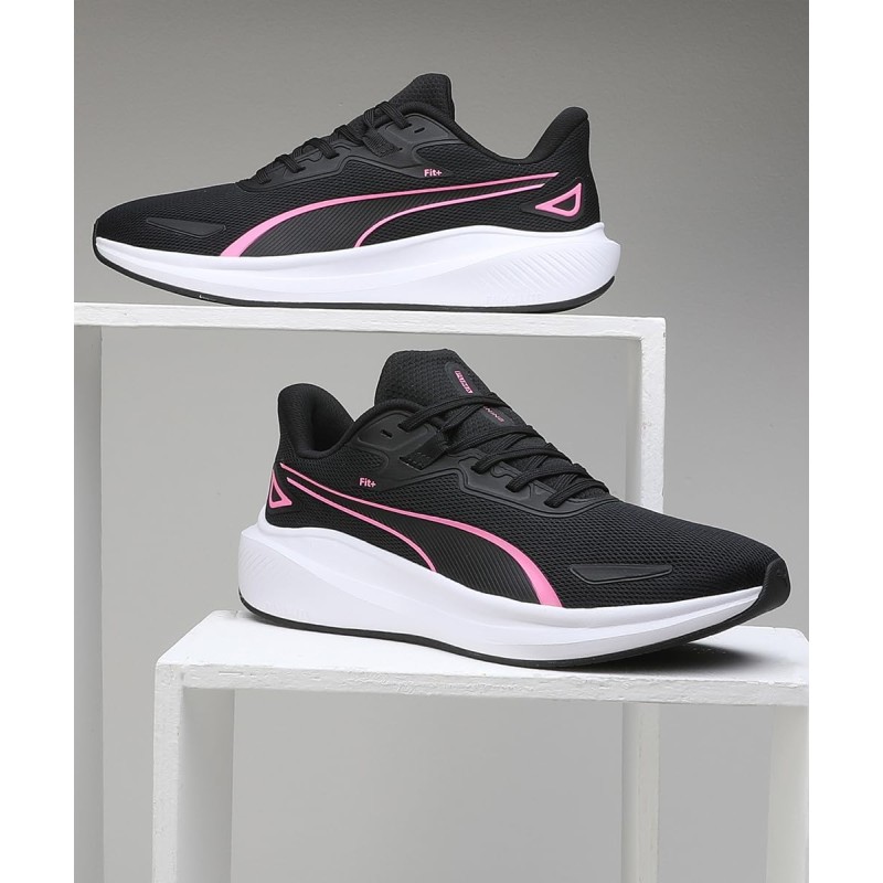 PUMA Skyrocket Lite Unisex Adult Trainers - 42 EU Puma Black Fast Pink Puma White