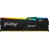 Kingston FURY Beast Nero RGB XMP 128GB 5200MT/s DDR5 CL40 DIMM Memoria Gaming per Computer Fissi Kit da 4 - KF552C40BBAK4-128 - 128GB Nero Kingston FURY Beast Nero RGB XMP 128GB 5200MT/s DDR5 CL40 DIMM Memoria Gaming per Computer Fissi Kit da 4 - KF552C40BBAK4-128 - 128GB Nero