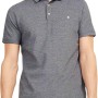 JACK & JONES Polo Plain Shirt Collar Polo - L Antracite