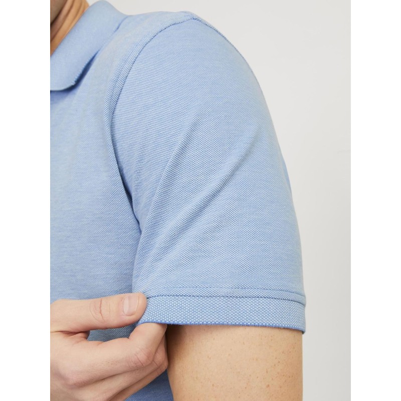 JACK & JONES Polo Plain Shirt Collar Polo - XS Pacific Coast JACK & JONES Polo Plain Shirt Collar Polo - XS Pacific Coast