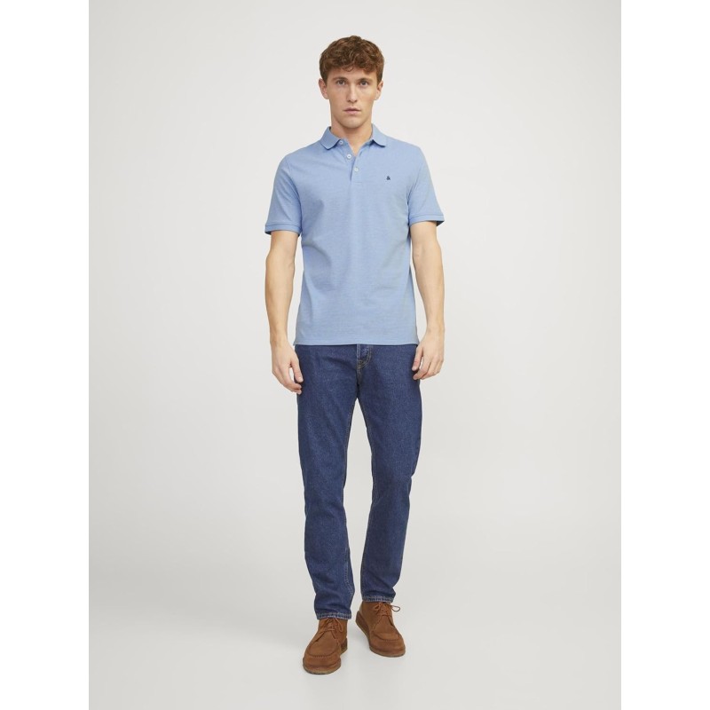 JACK & JONES Polo Plain Shirt Collar Polo - S Pacific Coast JACK & JONES Polo Plain Shirt Collar Polo - S Pacific Coast