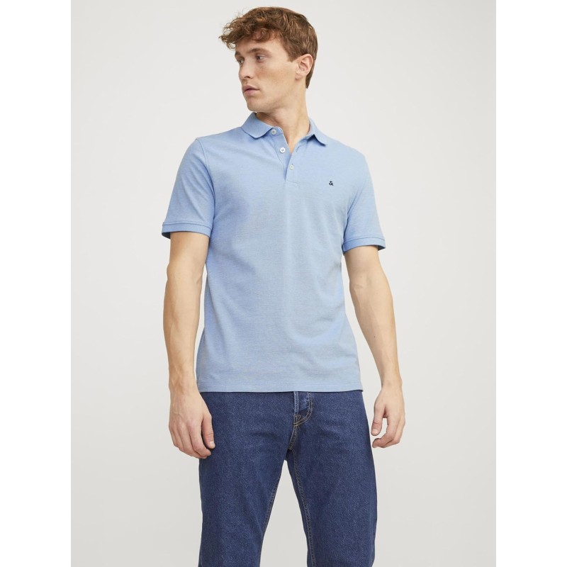 JACK & JONES Polo Plain Shirt Collar Polo - S Pacific Coast JACK & JONES Polo Plain Shirt Collar Polo - S Pacific Coast