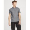 JACK & JONES Polo Plain Shirt Collar Polo - XXL Antracite JACK & JONES Polo Plain Shirt Collar Polo - XXL Antracite