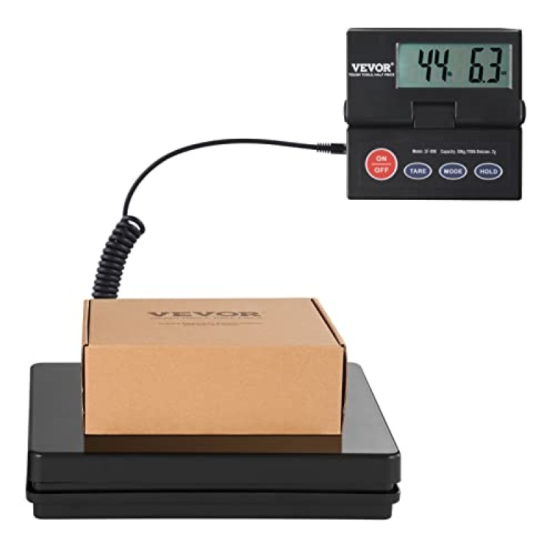 VEVOR Bilancia Digitale Pesa Pacchi di Spedizione Pacchi Postali Uso Commerciale in ABS Carico tra 10g-50kg per Corriere Fattoria, Bilancia per Pacchi 250 x 250 x 43 mm Schermo LCD Funzione Tara Hold - 50kg/2g VEVOR Bilancia Digitale Pesa Pacchi di Spedizione Pacchi Postali Uso Commerciale in ABS Carico tra 10g-50kg per Corriere Fattoria, Bilancia per Pacchi 250 x 250 x 43 mm Schermo LCD Funzione Tara Hold - 50kg/2g