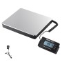 VEVOR Bilancia Digitale Pesa Pacchi di Spedizione Pacchi Postali Uso Commerciale in ABS Carico tra 150 g-200 kg per Corriere Fattoria, Bilancia per Pacchi 309 x 262 x 45 mm Schermo LCD Funzione Tara - 200kg/50g