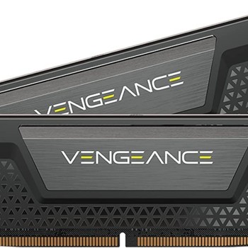 CORSAIR VENGEANCE DDR5 32GB (2 x 16GB) Fino a 6000MHz INTEL RAM - 32GB (2x16GB) Nero