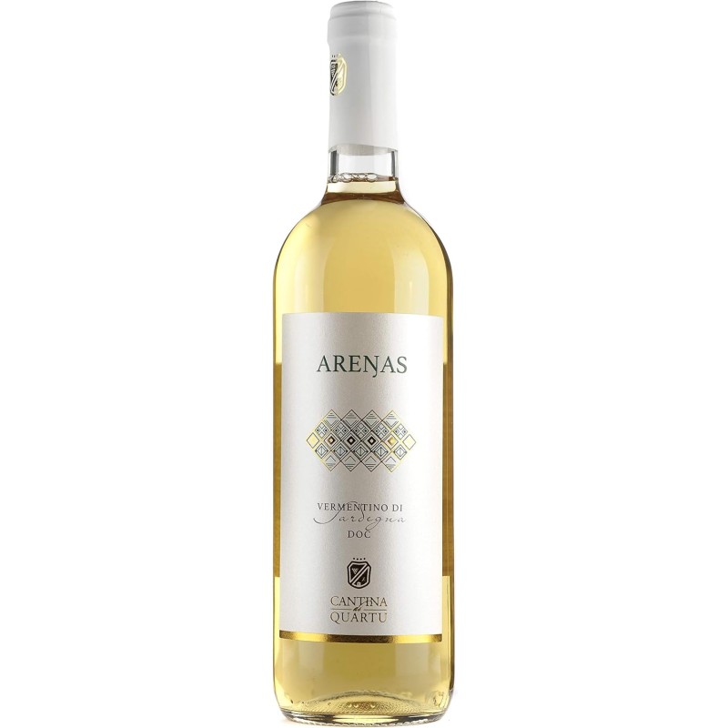 Cantina Quartu Sant'Elena Vermentino di Sardegna “Arenas” Doc - 750 ML - White Wine Cantina Quartu Sant'Elena Vermentino di Sardegna “Arenas” Doc - 750 ML - White Wine