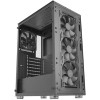 Mars Gaming MC-3000, Semitower Gaming ATX, Finestra Vetro Temperato, Parte Frontale Metal-Mesh, 4 Ventole 120 mm, Nero