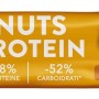 Matt Nutrition, Nuts Protein, Barretta Proteica Gusto Arachidi e Caramello, Barretta Ricca di Proteine e a Basso Contenuto di Carboidrati, Snack con Proteine Vegetali, Confezione da 38g