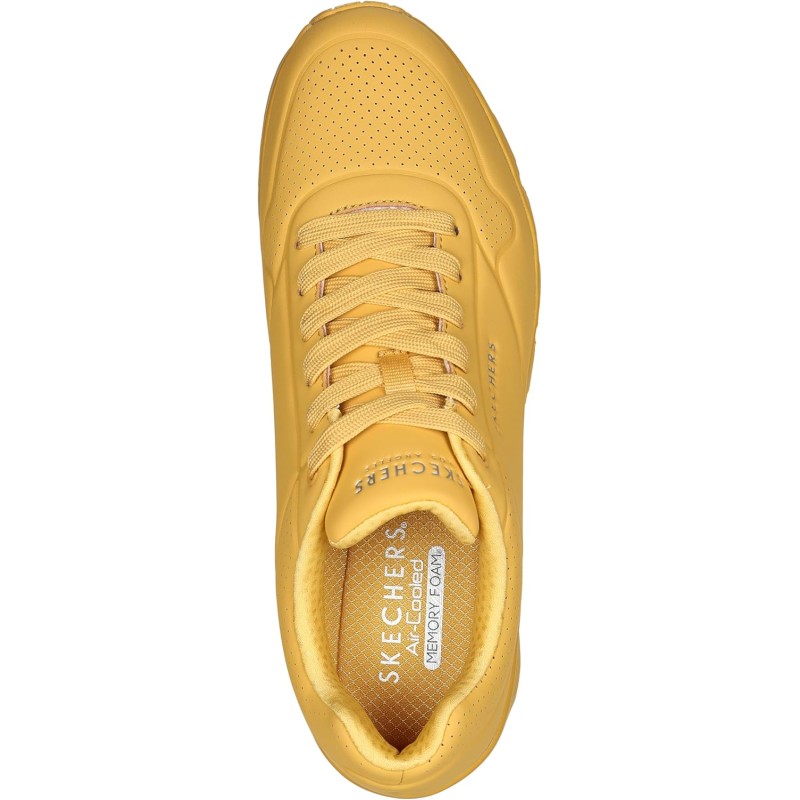 Skechers Uno Stand On Air, Scarpe da Ginnastica Uomo - 39.5 EU Honey Durabuck Mesh Skechers Uno Stand On Air, Scarpe da Ginnastica Uomo - 39.5 EU Honey Durabuck Mesh