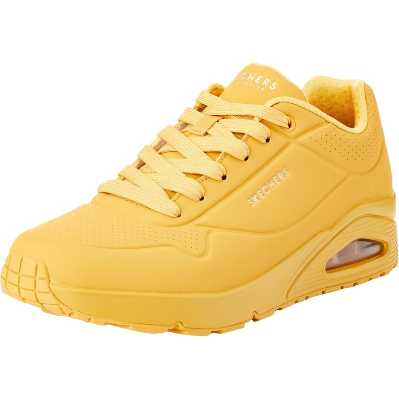 Skechers Uno Stand On Air, Scarpe da Ginnastica Uomo - 39.5 EU Honey Durabuck Mesh Skechers Uno Stand On Air, Scarpe da Ginnastica Uomo - 39.5 EU Honey Durabuck Mesh