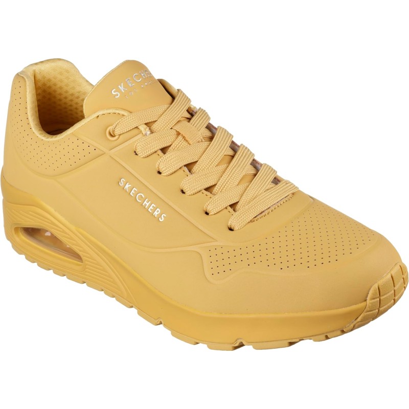 Skechers Uno Stand On Air, Scarpe da Ginnastica Uomo - 39.5 EU Honey Durabuck Mesh Skechers Uno Stand On Air, Scarpe da Ginnastica Uomo - 39.5 EU Honey Durabuck Mesh