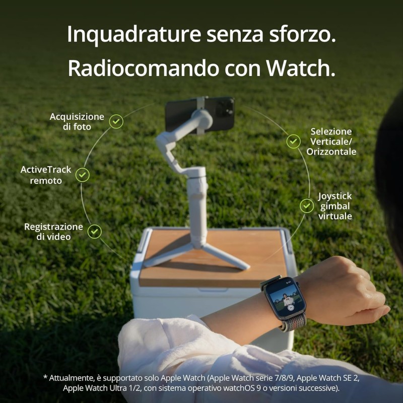 DJI Osmo Mobile 6, stabilizzatore per smartphone a 3 assi, tracciamento degli oggetti, manico integrato, portatile e pieghevole, per Android e iPhone, ideale per vlog, YouTube, TikTok, grigio platino DJI Osmo Mobile 6, stabilizzatore per smartphone a 3 assi, tracciamento degli oggetti, manico integrato, portatile e pieghevole, per Android e iPhone, ideale per vlog, YouTube, TikTok, grigio platino