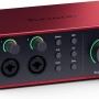 Focusrite Scarlett 4i4 (4° gen.), interfaccia audio USB per musicisti, cantautori e creatori — Registrazioni professionali ad alta fedeltà e tutto il software necessario