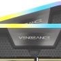 CORSAIR VENGEANCE RGB DDR5 64GB (2x32GB) DDR5 6000MHz CL30 AMD EXPO Intel XMP iCUE Memoria Compatibile per Computer - Grigio (CMH64GX5M2B6000Z30) - 64GB (2x32GB)