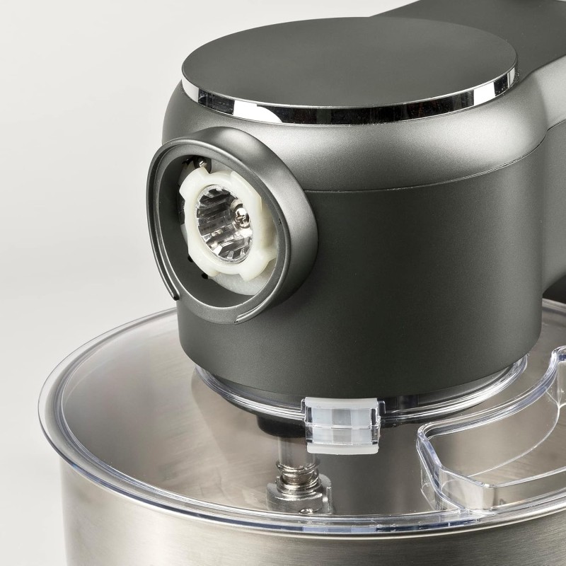 G3 Ferrari G20149 Impastatrice Planetaria "Pastaio", 1800 Watt (max), Capacità 7 Litri, 6 Velocità, Contenitore INOX, Accessori inclusi, Singolo gancio, Grigio Antracite G3 Ferrari G20149 Impastatrice Planetaria "Pastaio", 1800 Watt (max), Capacità 7 Litri, 6 Velocità, Contenitore INOX, Accessori inclusi, Singolo gancio, Grigio Antracite