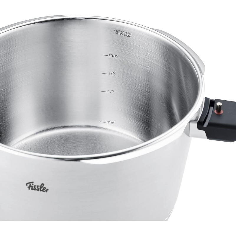 Fissler 602-410-06-000/0 Pentola a Pressione, Acciaio 18/10 Fissler 602-410-06-000/0 Pentola a Pressione, Acciaio 18/10
