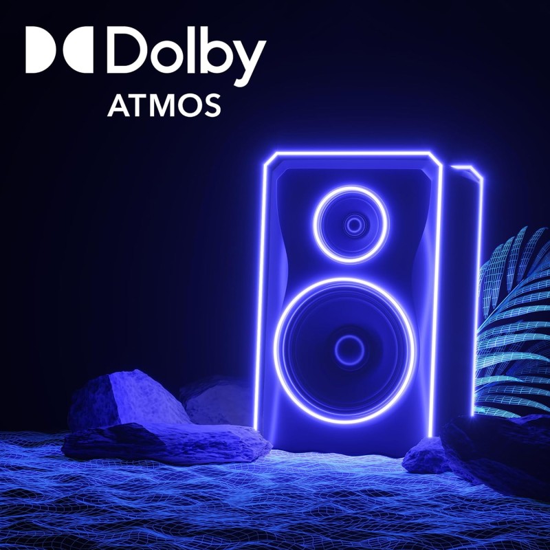 Toshiba 55QF5D63DA QLED 4K Smart Fire TV, TRU Picture, Ultra HD, HDR10, Disney+, Prime, Netflix, Dolby Vision, Dolby Atmos, Sound by Onkyo, Alexa, HDMI 2.1, Bluetooth, Airplay - 55'' Toshiba 55QF5D63DA QLED 4K Smart Fire TV, TRU Picture, Ultra HD, HDR10, Disney+, Prime, Netflix, Dolby Vision, Dolby Atmos, Sound by Onkyo, Alexa, HDMI 2.1, Bluetooth, Airplay - 55''