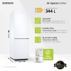 Samsung EcoFlex RB33B610EWW/EF Frigorifero Combinato, Tecnologia SpaceMax, Total No Frost, All Around Cooling, Motore Digital Inverter Garantito 20 Anni, 344 L, LxAxP: 59,5 x 185,3 x 65,8 cm, Bianco - Bianco