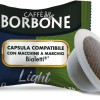 Caffè Borbone Compatible Bialetti* Miscela Light, 50% di caffeina in meno della Miscela Blu - 100 Capsule - Compatibili con Macchine a marchio Bialetti* - Miscela Light